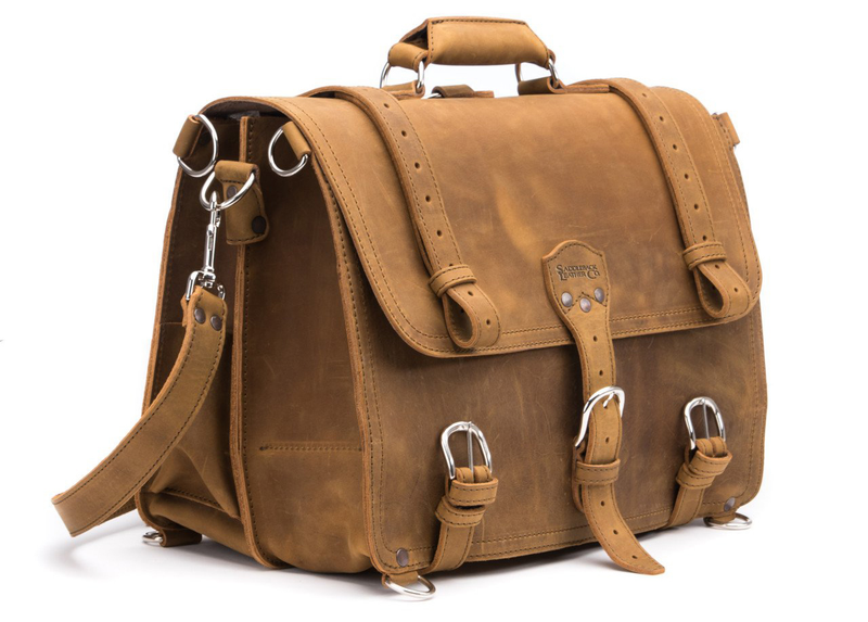 Una cartera de cuero Full grain. Foto: Saddleback Leather